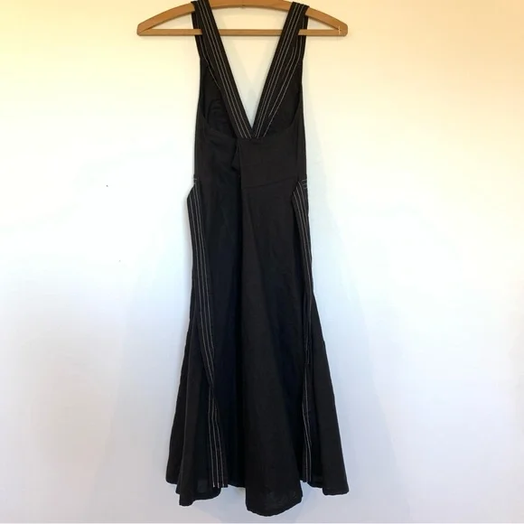 Zara Strappy Linen Blend Dress - Picture 3 of 9